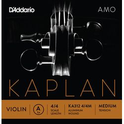 D'Addario KA312 4/4M  Отдельная струна A для скрипки 4/4 Kaplan Amo, Medium Tension