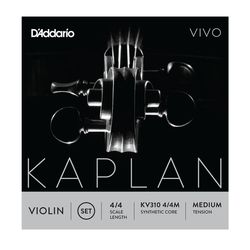 D'Addario KV314 4/4M  Отдельная струна G для скрипки 4/4 Kaplan Vivo, Medium Tension