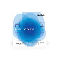 D'Addario H311W 4/4M  Отдельная струна E для скрипки 4/4 Helicore, алюминий/сталь, Medium Tension