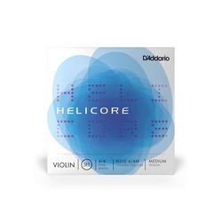 D'Addario H312 4/4M  Отдельная струна A для скрипки 4/4 Helicore, алюминий/сталь, Medium Tension