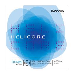 D'Addario H350 4/4M  Комплект струн для скрипки 4/4 Helicore Octave, Medium Tension