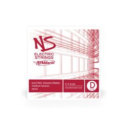 D'Addario NS313  Отдельная струна D для электроскрипки 4/4 NS, Medium Tension