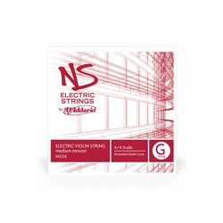 D'Addario NS314  Отдельная струна G для электроскрипки 4/4 NS, Medium Tension