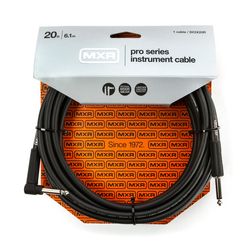 MXR DCIX20R Pro Series  инструментальный кабель, 6 м, прямой и угловой джеки