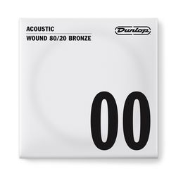 Dunlop DAB56 80/20 Bronze  струна для акустической гитары, 0.056