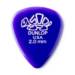 Dunlop 41P200 Delrin 500 12Pack  медиаторы, толщина 2 мм, 12 шт.