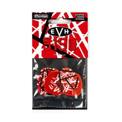 Dunlop EVHP08 EVH Max-Grip  медиаторы, толщина 0.6 мм, 6 шт.