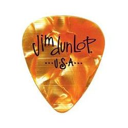 Dunlop 483P08HV Celluloid Orange Pearloid Heavy 12Pack  медиаторы, жесткие, 12 шт.