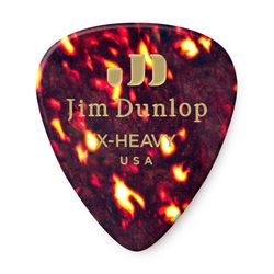 Dunlop 483P05XH Celluloid Shell Extra Heavy 12Pack  медиаторы, очень жесткие, 12 шт.