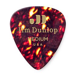 Dunlop 485P05MD Celluloid Shell Teardrop Medium 12Pack SALE  медиаторы, средние, 12 шт.