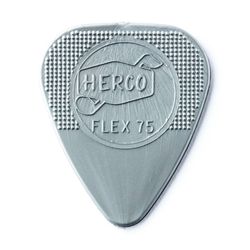 Herco HE211P Flex 75 Nylon 12Pack  медиаторы, жесткие, серые, 12 шт.