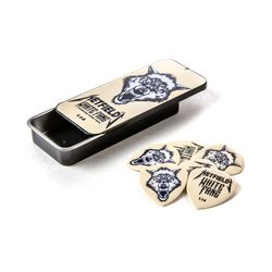Dunlop PH122T114 Hetfield's White Fang Pick Tin  сувенирный набор медиаторов в пенале, 1.14 мм,