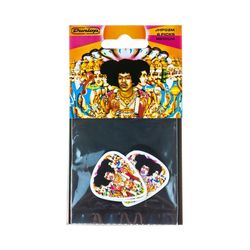 Dunlop JHP02M Jimi Hendrix Bold As Love 6Pack  медиаторы, средние,, 6 шт.