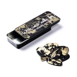 Dunlop JHPT10H Jimi Hendrix West Coast Boy Pick Tin SALE  сувенирный набор мед-ров, жесткие, 12 шт.