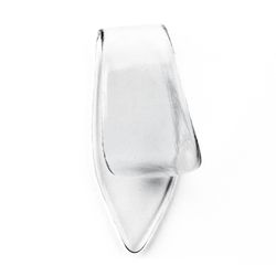 Dunlop 9036R Plastic Thumbpick Clear 12Pack  когти на большой палец, жесткие, прозрачные, 12 шт.
