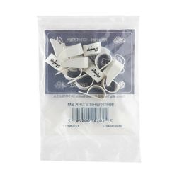 Dunlop 9001R Plastic Thumbpick White 12Pack  когти на большой палец, тонкие, белые, 12 шт.
