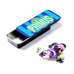 Dunlop PRIPT01M Primus Pick Tin  сувенирный набор медиаторов в пенале, средние, 6 шт.