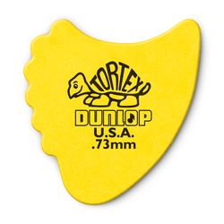 Dunlop 414R073 Tortex Fins 72Pack  медиаторы, толщина 0.73 мм, 72 шт.