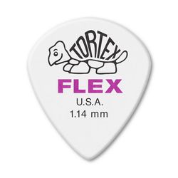 Dunlop 466P114 Tortex Flex Jazz III XL 12Pack  медиаторы, толщина 1.14 мм, 12 шт.