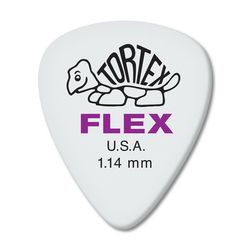 Dunlop 428P114 Tortex Flex Standard 12Pack  медиаторы, толщина 1.14 мм, 12 шт.