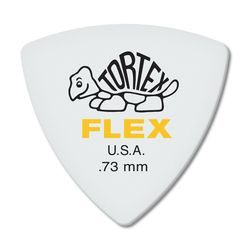 Dunlop 456P073 Tortex Flex Triangle 6Pack  медиаторы, толщина 0.73 мм, 6 шт.