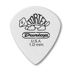 Dunlop 478P100 Tortex White Jazz III 12Pack  медиаторы, толщина 1 мм, 12 шт.