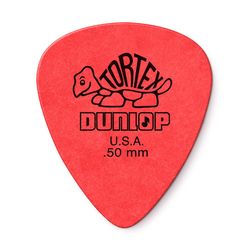 Dunlop 418P050 Tortex Standard 12Pack  медиаторы, толщина 0.5 мм, 12 шт.