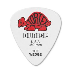 Dunlop 424P050 Tortex Wedge 12Pack  медиаторы, толщина 0.5 мм, 12 шт.