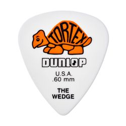Dunlop 424R060 Tortex Wedge 72Pack  медиаторы, толщина 0.6 мм, 72 шт.