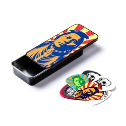 Dunlop JVHPT02H John Van Hamersveld Indian Pick Tin SALE  сувенирный набор медиат в пенале, жесткие,