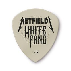 Dunlop PH122P073 Hetfield's White Fang Custom Flow .73mm 6Pack  медиаторы, толщина 0.73 мм, 6 шт.