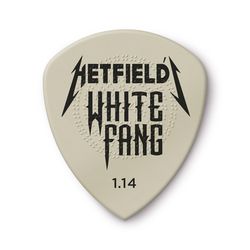 Dunlop PH122R114 Hetfield's White Fang Custom Flow 1.14mm 24Pack  медиаторы, толщина 1.14 мм, 24 шт.