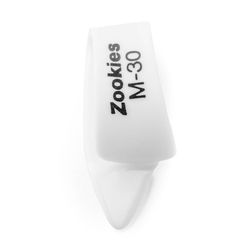 Dunlop Z9002M30 Zookies 12Pack  когти на большой палец, средние, поворот на 30 градусов, 12 шт.