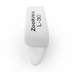 Dunlop Z9003L30 Zookies 12Pack  когти на большой палец, жесткие, поворот на 30 градусов, 12 шт.