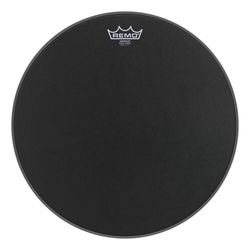 Remo BE-0816-ES  16" Emperor Black Suede, пластик для барабана, двойной, черный