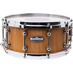 Pearl SCD1465MK/186  малый барабан 14"х6,5", массив древесины маха, 2 слоя, 25 мм