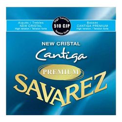 Savarez 510CJP  New Cristal Cantiga  комплект струн для классической гитары, высокое натяжение