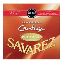 Savarez 510CRP  New Cristal Cantiga  комплект струн для классической гитары, стандартное натяжение