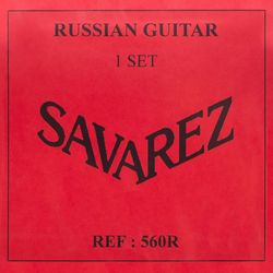 Savarez 560R  комплект струн для русской гитары, нейлон, стандартное натяжение