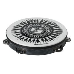 Remo TA-9110-88-AB003  Artbeat тамбурин однорядный 10", 8 пар джинглов, рисунок New Sun