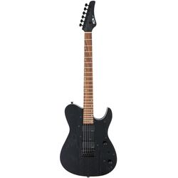 FGN Iliad Dark Evolution JIL3-ASH-DE664-R OPB  электрогитара-баритон с чехлом, Fishman Fluence,  чер