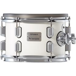 Roland PDA100-PW  двухзонный пэд тома 10” x 7” премиум-класса деревянной конструкции, цвет белый