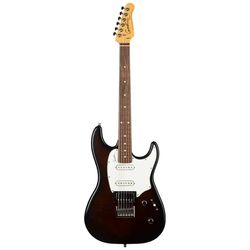 Godin Session HT Bourbon Burst RN  электогитара, Fat-Strat, цвет коричневый берст