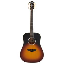 D'Angelico Excel Lexington Vintage Sunset SALE  электроакустическая гитара с чехлом, цвет санберст