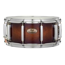 Pearl STS1465S/C314  малый барабан 14"х6,5", берёза/махогани, цвет Gloss Barnwood Brown