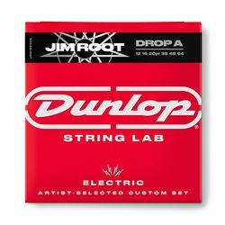 Dunlop JRN1264DA Jim Root  струны для электрогитары, никель, Drop A, 12-64