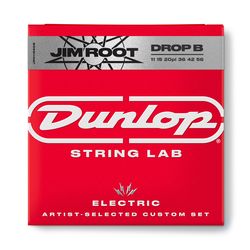 Dunlop JRN1156DB Jim Root  струны для электрогитары, никель, Drop B, 11-56