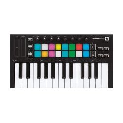 Novation LaunchKey Mini MK3  Контроллер, 25 клавиш, 16 полноцветных чувствительных к силе нажатия пэ