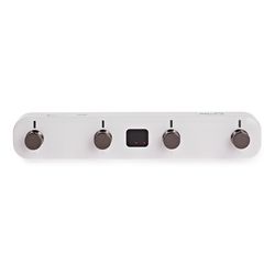Mooer GWF4 WH  Беспроводной футсвитч для гитар GTRS, 4 кнопки, цвет ,белый