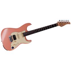 Mooer GTRS P800 Pink  Электрогитара со встроенным процессором, HSS, палисандр, цвет розовый